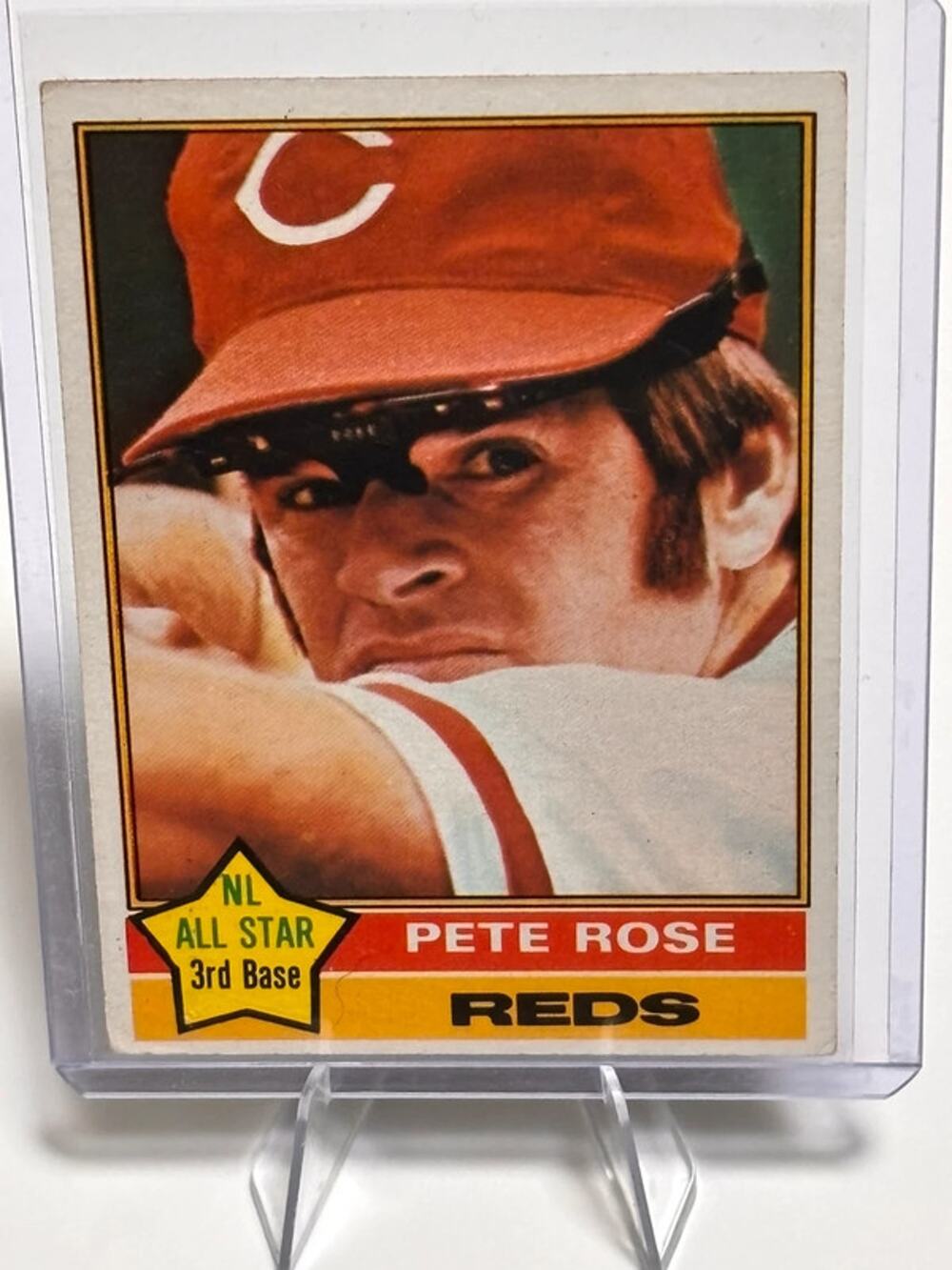 Topps 1976 Pete Rose #240 NL All Star Cincinnati Reds Vintage Baseball Card